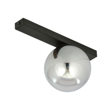 Ceiling light FIT 1xE14/10W/230V black/grey