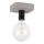 Ceiling light FORTAN 1xE27/60W/230V concrete