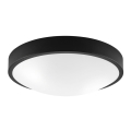 Ceiling light JONAS 2xE27/60W/230V d. 36 cm black