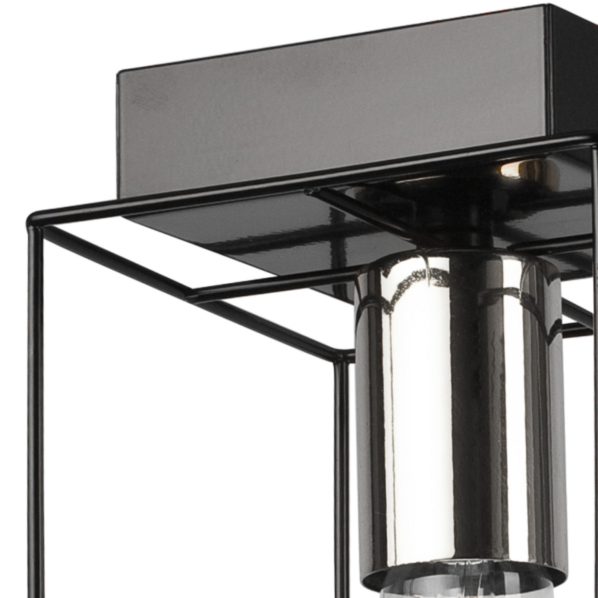 Ceiling light MIKA 2xE27/60W/230V black/chrome