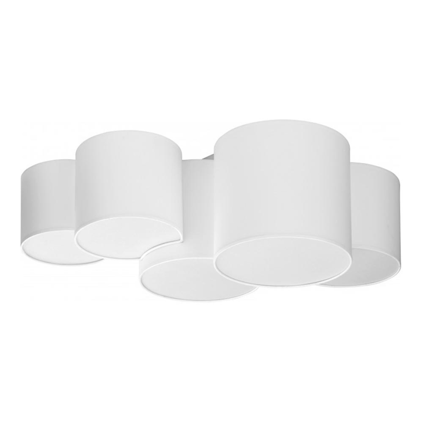 Ceiling light MONA 5xE27/15W/230V white