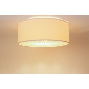 Ceiling light RAYS 2xE27/60W/230V d. 60 cm beige