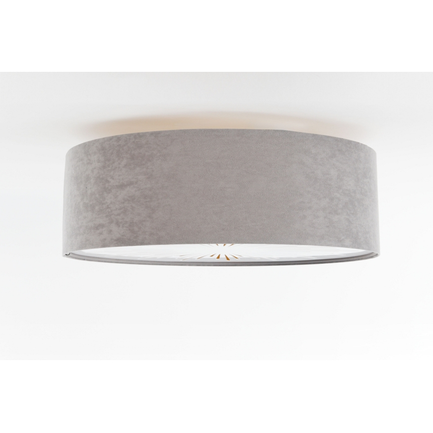 Ceiling light RAYS 2xE27/60W/230V d. 60 cm grey