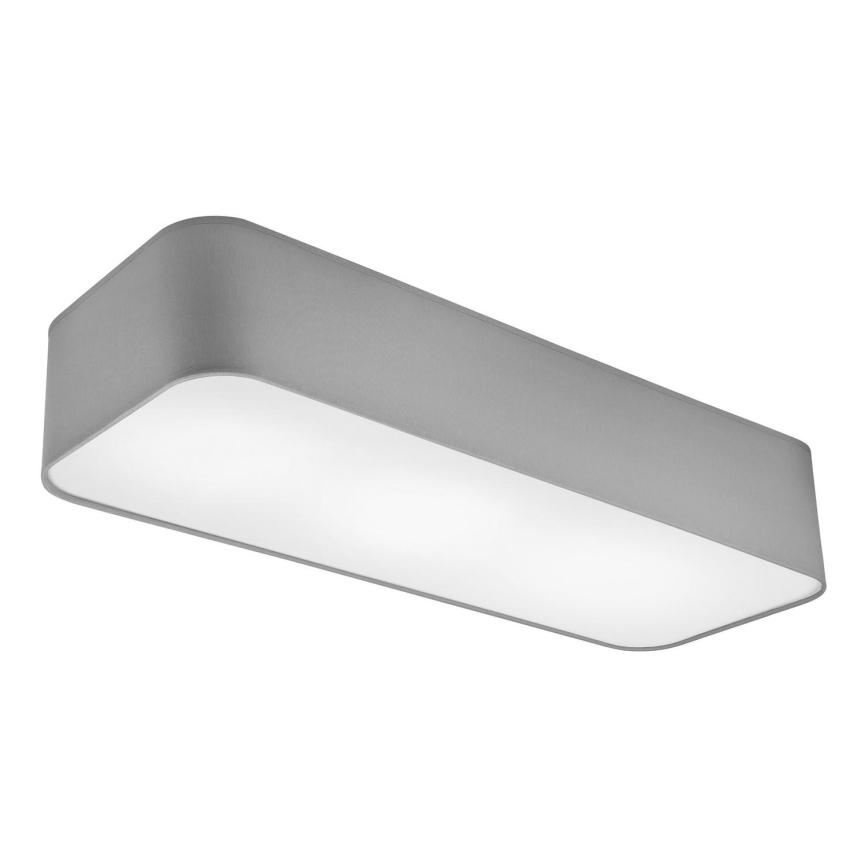 Ceiling light SIRJA SQUARE 3xE27/15W/230V grey