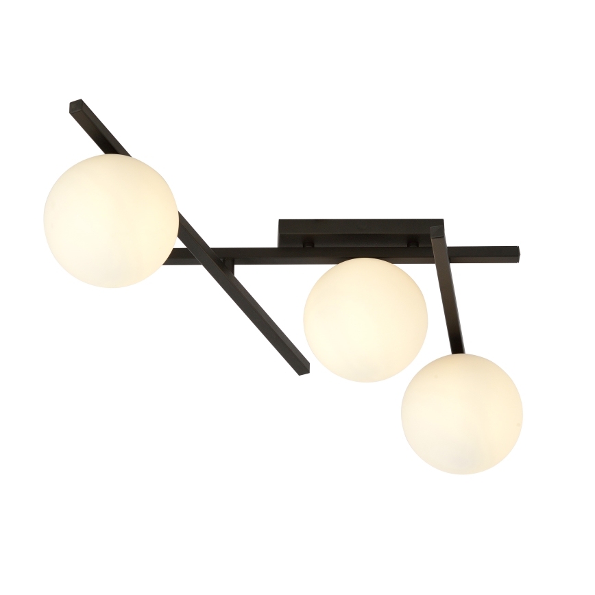 Ceiling light SMART 3xE14/10W/230V black/white