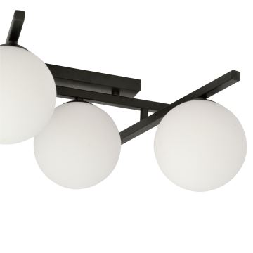 Ceiling light SMART 4xE14/10W/230V black/white