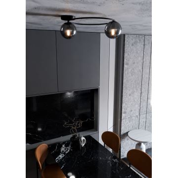 Ceiling light SOPRA 2xE14/10W/230V black