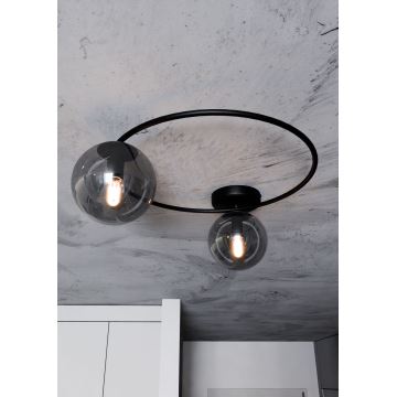 Ceiling light SOPRA 2xE14/10W/230V black