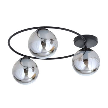 Ceiling light SOPRA 3xE14/10W/230V black