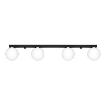 Ceiling light YOLI 4xG9/12W/230V black