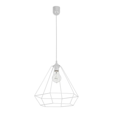 Chandelier ALMA 1xE27/60W/230V white