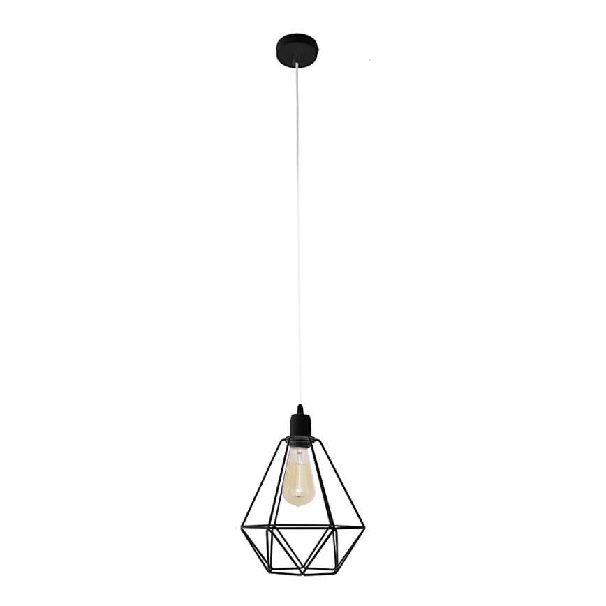 Chandelier KARO 1xE27/60W/230V black