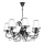 Chandelier on a chain DIVA 7xE14/60W/230V