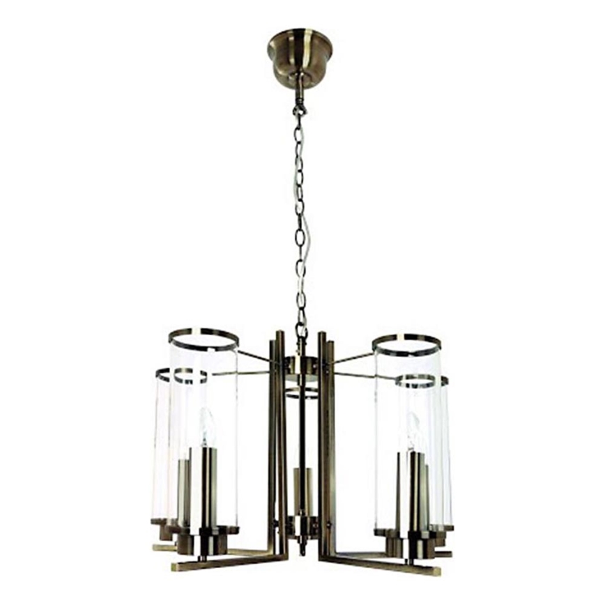 Chandelier on a chain VERDI 5xE14/40W/230V