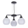 Chandelier on a string CALDERA 3xE27/60W/230V black