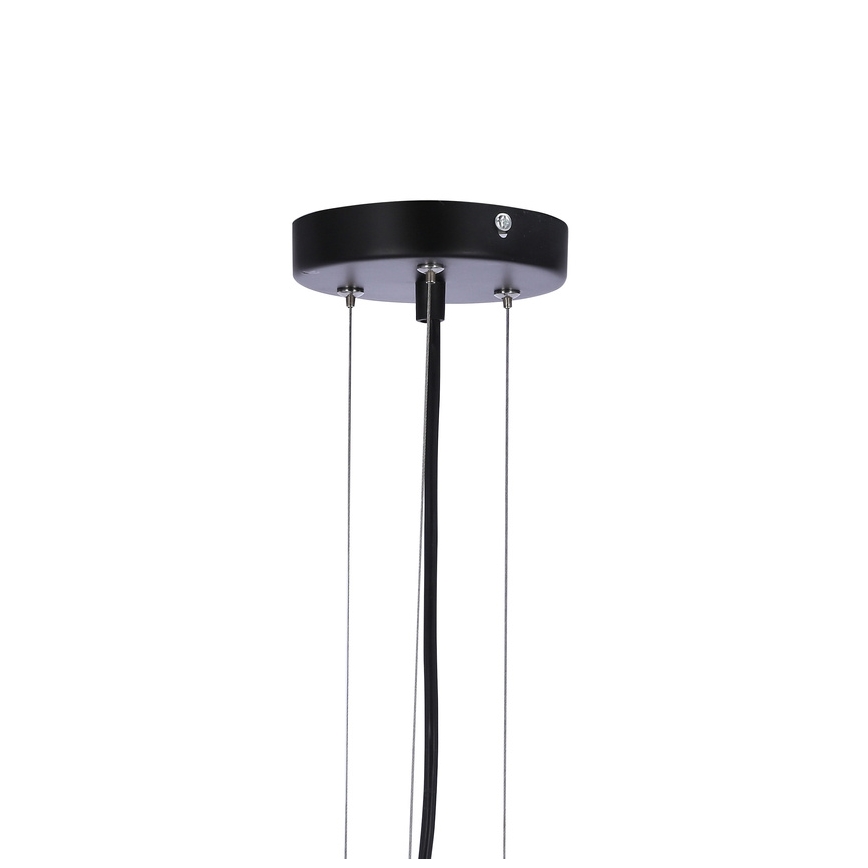 Chandelier on a string CALDERA 3xE27/60W/230V black