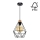 Chandelier on a string DIAMENT 1xE27/60W/230V oak – FSC certified