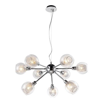 Chandelier on a string DIXI 9xE14/40W/230V