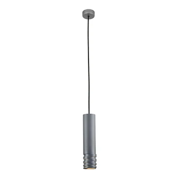 Chandelier on a string DRILL 1xGU10/4W/230V grey