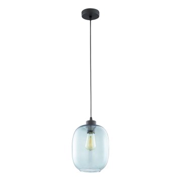 Chandelier on a string ELIO 1xE27/15W/230V blue