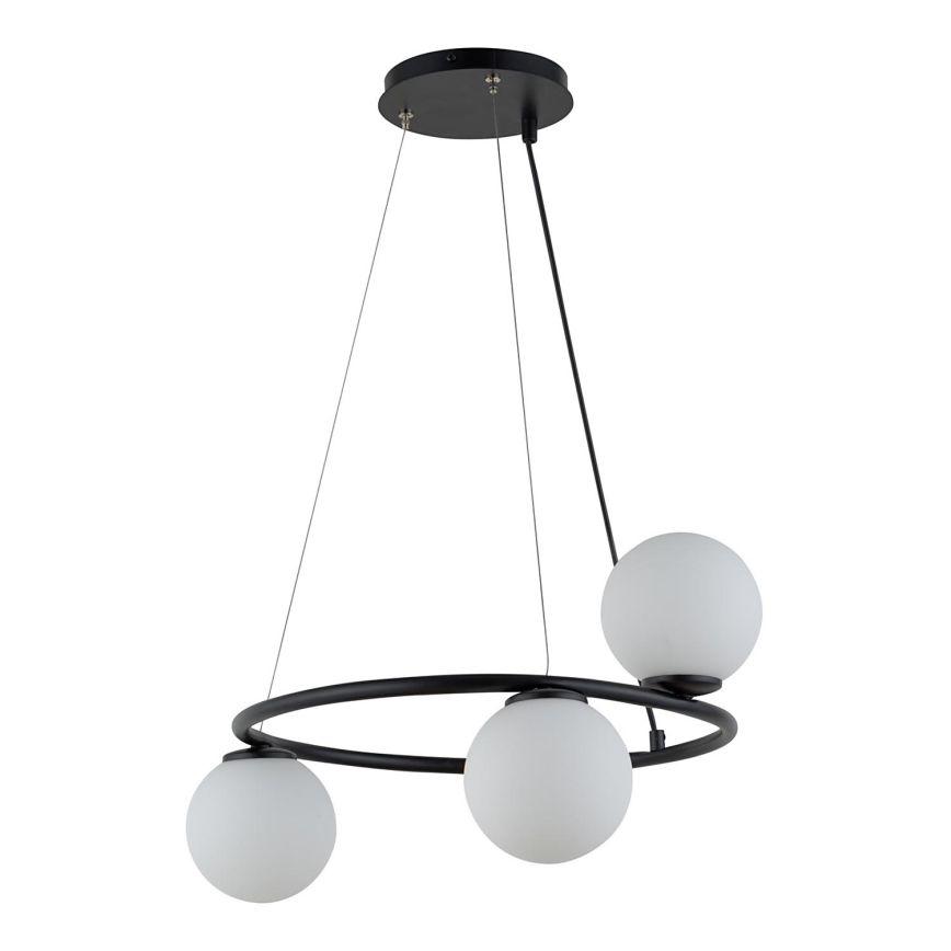 Chandelier on a string GAMA 3xG9/12W/230V black