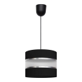 Chandelier on a string HELEN 1xE27/15W/230V black