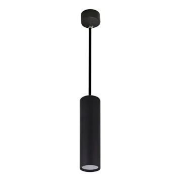 Chandelier on a string KARADON 1xGU10/30W/230V 17 cm black