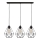 Chandelier on a string KARO 3xE27/60W/230V