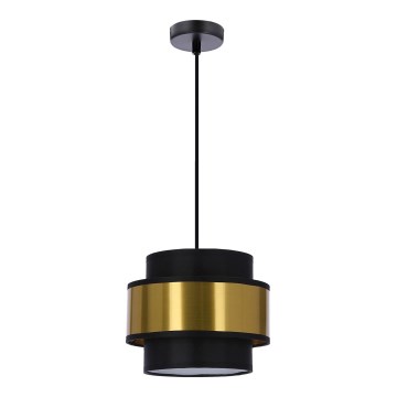 Chandelier on a string PRESTIGE 1xE27/40W/230V gold/black