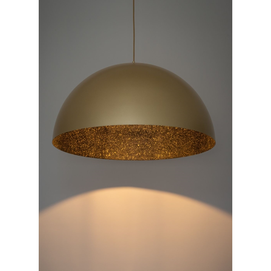 Chandelier on a string SFERA 1xE27/60W/230V d. 70 cm gold/black