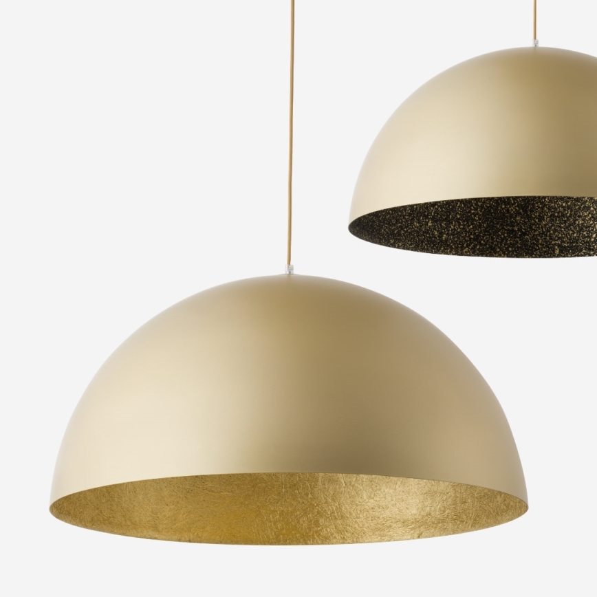 Chandelier on a string SFERA 1xE27/60W/230V d. 70 cm gold/black