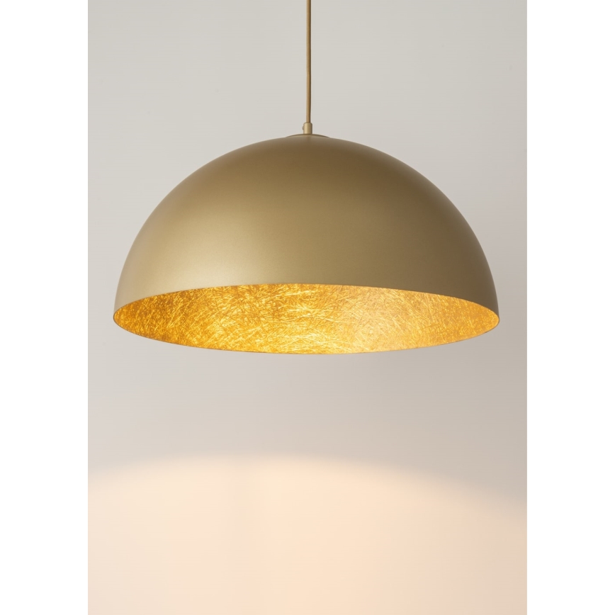 Chandelier on a string SFERA 1xE27/60W/230V d. 70 cm gold