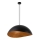 Chandelier on a string SOLARIS 1xE27/60W/230V d. 48 cm black/copper