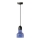 Chandelier on a string TERRAZZO 1xE27/60W/230V d. 12 cm blue