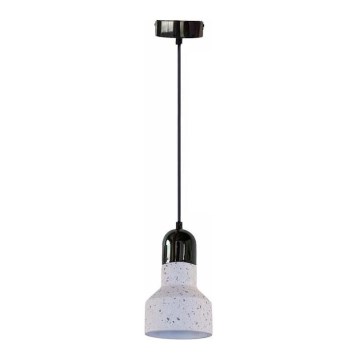 Chandelier on a string TERRAZZO 1xE27/60W/230V d. 12 cm creamy