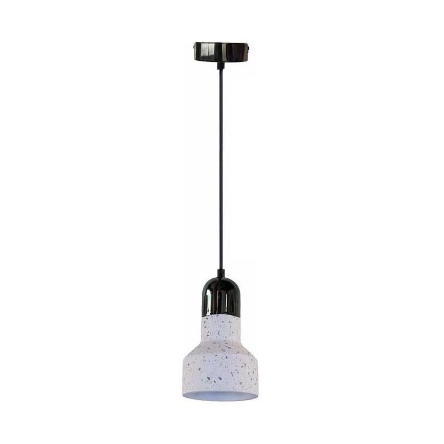 Chandelier on a string TERRAZZO 1xE27/60W/230V d. 12 cm creamy