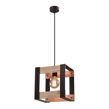 Chandelier on a string VARNA 1xE27/40W/230V oak