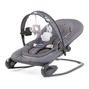 Chicco - Baby rocker HOOPLA dark grey