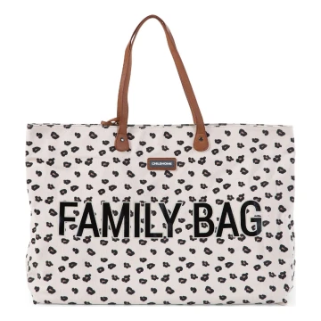 Childhome - Travel bag FAMILY BAG leopard