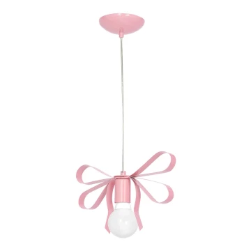 Children's light NELA 1xE27/60W/230V light pink