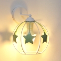 Children's wall lamp STARS 1xE27/15W/230V green/white