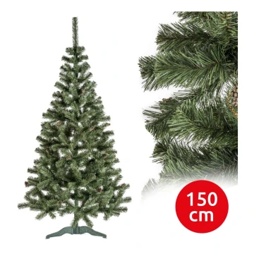 Christmas tree CONE 150 cm fir