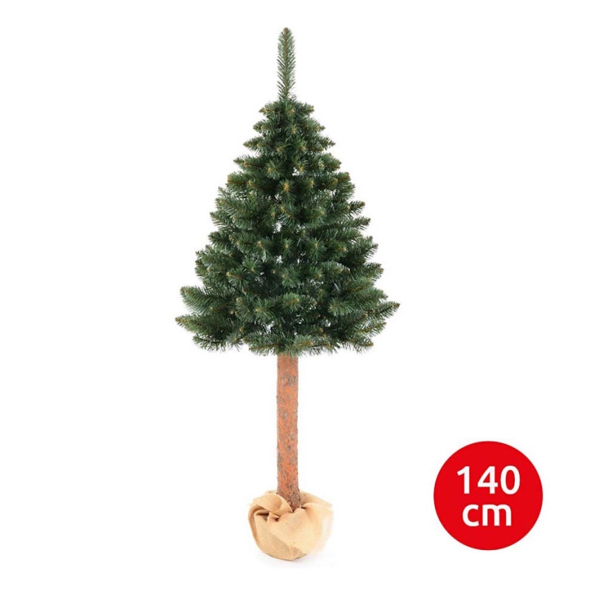 Christmas tree WOOD TRUNK 140 cm pine