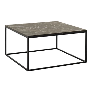 Coffee table 42x80 cm black