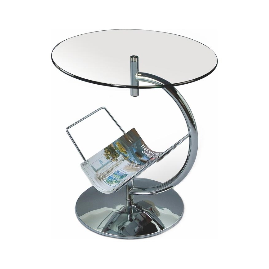 Coffee table ALMA 50x45 cm chrome