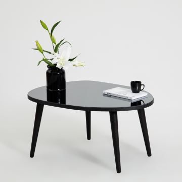 Coffee table GUSTO 38x75 cm black