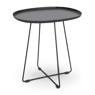 Coffee table TINA 51x42 cm black