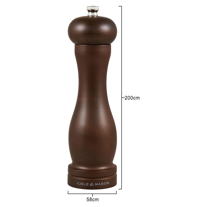 Cole&Mason - Pepper grinder CAPSTAN FOREST beech 20 cm