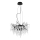 Crystal chandelier on a string 10xG9/40W/230V black