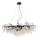 Crystal chandelier on a string 15xG9/40W/230V black